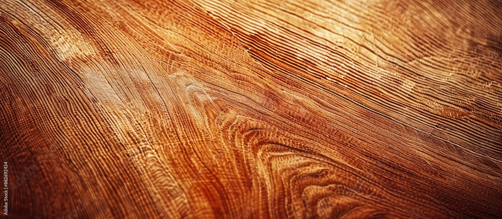 Sticker wood fibers showcasing a natural wood texture in the copy space image.