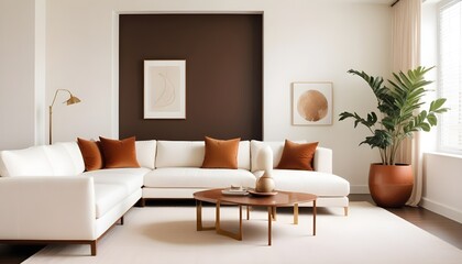 Photo interior modern design room 3d illustration