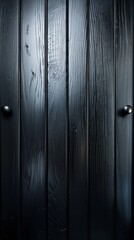 Fototapeta premium Weathered timber panels - a textured, moody monochrome study in rugged minimalism