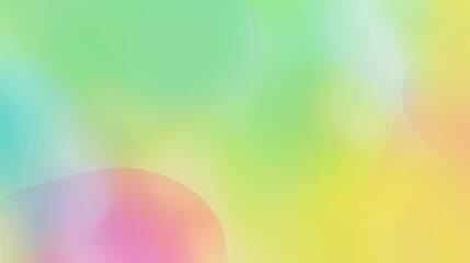 Grainy gradients texture as background in yellow, pink and green, abstract shapes, blur, wave, modern art wallpaper	