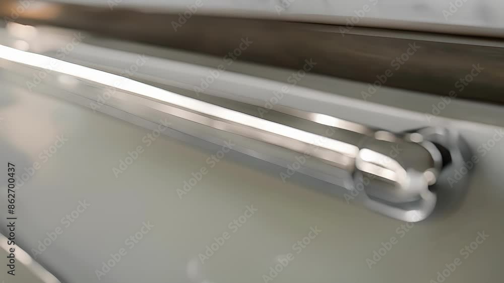 Poster cold and metallic the touch of a polished chrome handle feels cool and metallic to the fingertips ad