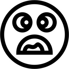 Vector Icon Hypnotized, emoji, emotion, smiley, feelings