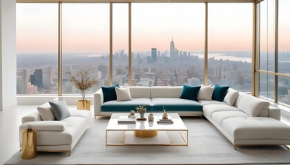 Photo interior modern design room 3d illustration