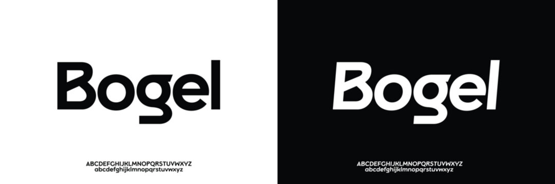 Modern Bold Font. Sans Serif Font. Regular Italic Uppercase Lowercase Typography urban style alphabet fonts for fashion, sport, technology, digital, movie, logo design, vector illustration