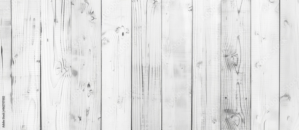 Sticker Background featuring a white wooden plank texture with copy space image.