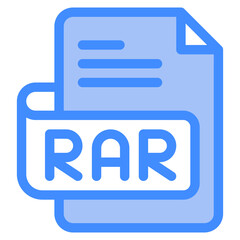 Vector Icon fon, file type, file format, file extension, document