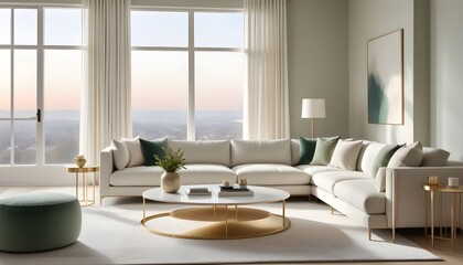 Photo interior modern design room 3d illustration