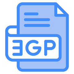 Vector Icon raw, file type, file format, file extension, document