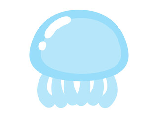 クラゲのイラスト素材01