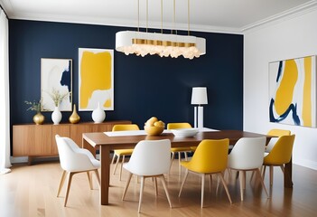 Photo interior modern design room 3d illustration