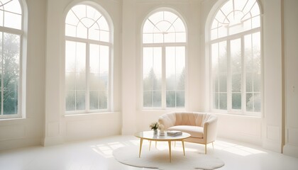 Photo interior modern design room 3d illustration