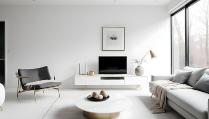 Photo interior modern design room 3d illustration