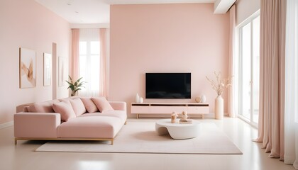 Fototapeta premium Photo interior modern design room 3d illustration