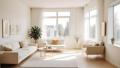 Photo interior modern design room 3d illustration