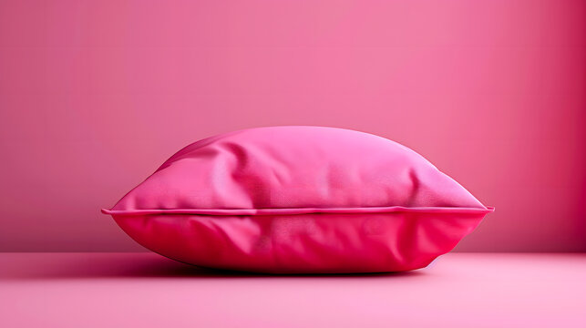 pillow mockup with customizable design for product presentation and branding