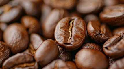 Fototapeta premium Close-up of Coffee Beans