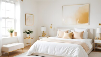 Photo interior modern design room 3d illustration