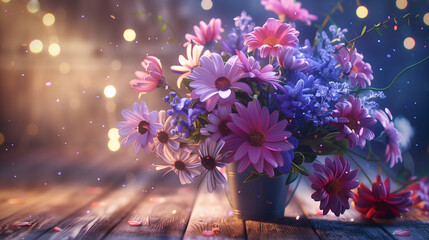 flowers in the vase