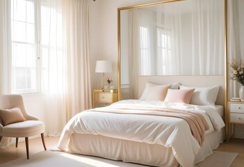 Photo interior modern design room 3d illustration