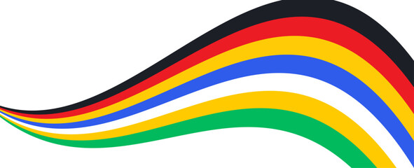 European football competition Germany 2024 background. Germany 2024 euro soccer. Soccer championship abstract Summer Football 2024. banner, cover, card, flyer, header. vector illustration