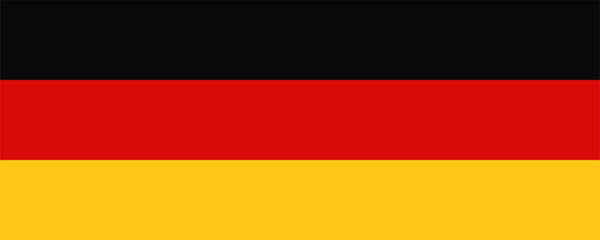 National Germany flag. Vector illustration.