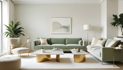 Photo interior modern design room 3d illustration