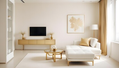 Photo interior modern design room 3d illustration