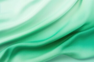Green pastel gradient fabric backgrounds silk turquoise.