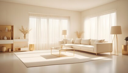 Photo interior modern design room 3d illustration