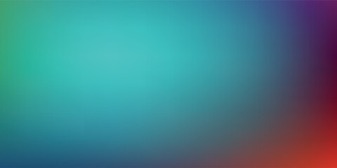 Smooth and blurry colorful gradient mesh background. Modern bright rainbow colors. Easy editable soft colored vector banner template. Premium quality