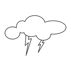 clouds and lightning
