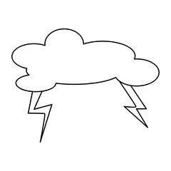 clouds and lightning