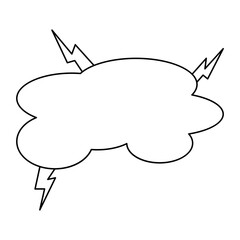 clouds and lightning