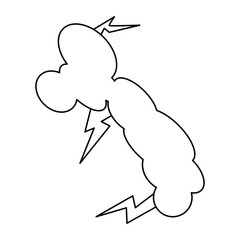 clouds and lightning