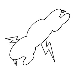 clouds and lightning