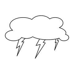 clouds and lightning
