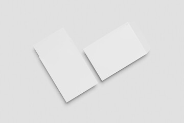 Blank C4 Envelopes Mockup