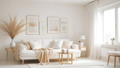 Photo interior modern design room 3d illustration