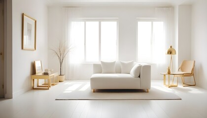 Photo interior modern design room 3d illustration