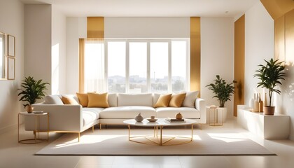 Photo interior modern design room 3d illustration