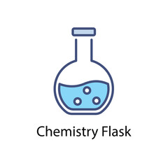 Chemistry Flask vector icon