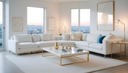 Photo interior modern design room 3d illustration