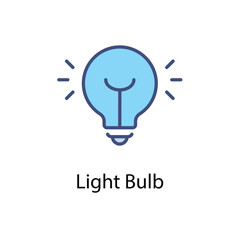 Light Bulb vector icon