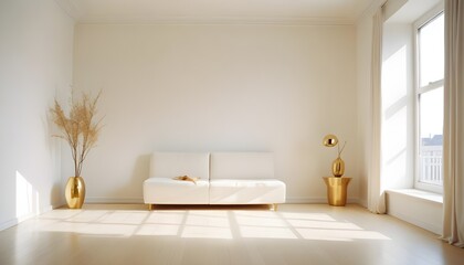 Photo interior modern design room 3d illustration