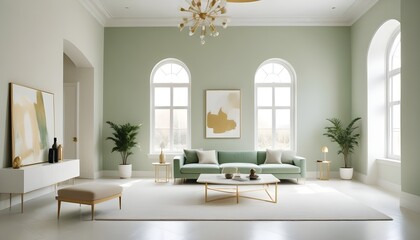 Photo interior modern design room 3d illustration