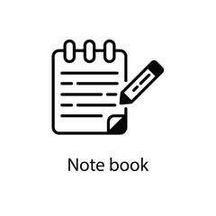 Note book vector icon