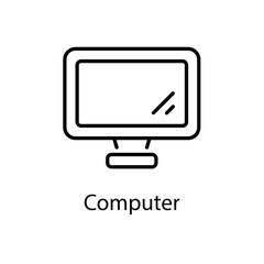 Computer vector icon