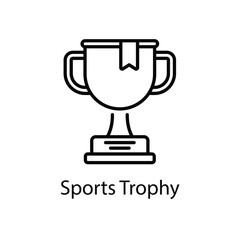 Sports Trophy vector icon