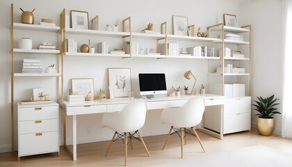 Photo interior modern design room 3d illustration