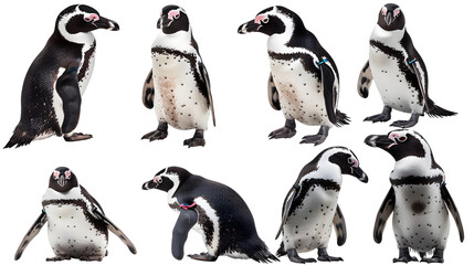 Obraz premium Penguin, transparent picture